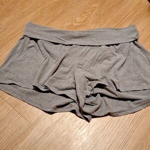 Motherhood Maternity Grey Sleep Shorts 1X